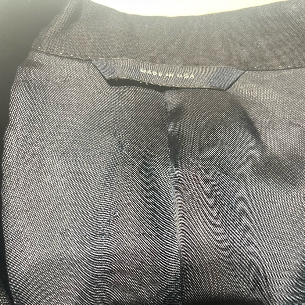 Brooks Brothers Brooks Ease Wool Dark Blue Blazer/Sports Coat Men's 45 Long USA - Picture 11 of 12